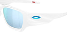 Oakley® OO9514 INSTAGATOR OO9514 951404 58 Sunglasses - Matte White / Prizm Deep Water Polarized Mirrored