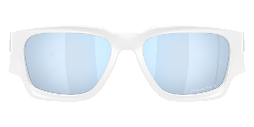 Oakley® OO9514 INSTAGATOR OO9514 951404 58 Sunglasses - Matte White / Prizm Deep Water Polarized Mirrored