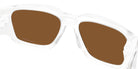 Oakley® OO9514 INSTAGATOR OO9514 951406 58 Sunglasses - Matte Clear / Prizm Violet Mirrored