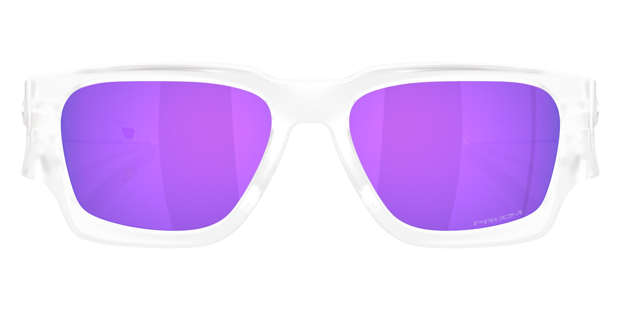 Oakley® OO9514 INSTAGATOR OO9514 951406 58 Sunglasses - Matte Clear / Prizm Violet Mirrored
