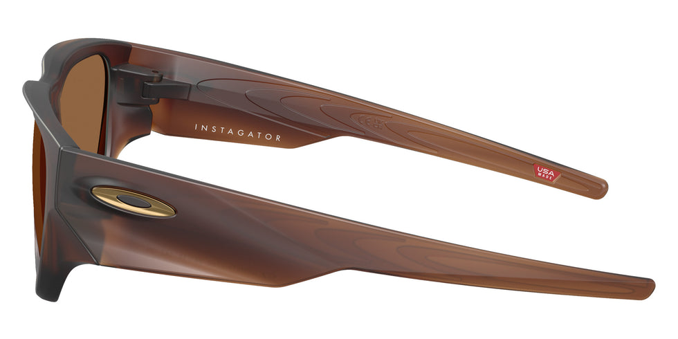 Oakley® OO9514 INSTAGATOR OO9514 951407 58 Sunglasses - Matte Rootbeer / Prizm Bronze