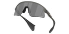 Oakley® OO9517 STUNT DEVIL OO9517 951701 39 Sunglasses - Gray Smoke / Prizm Black Mirrored