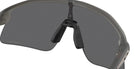 Oakley® OO9517 STUNT DEVIL OO9517 951701 39 Sunglasses - Gray Smoke / Prizm Black Mirrored