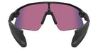 Oakley® OO9517 STUNT DEVIL OO9517 951702 39 Sunglasses - Matte Black / Prizm Road Mirrored