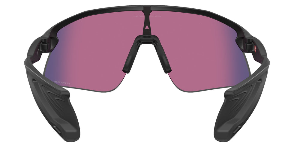 Oakley® OO9517 STUNT DEVIL OO9517 951702 39 Sunglasses - Matte Black / Prizm Road Mirrored