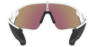 Oakley® OO9517 STUNT DEVIL OO9517 951704 39 Sunglasses - Matte White / Prizm Sapphire Mirrored