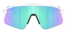 Oakley® OO9517 STUNT DEVIL OO9517 951704 39 Sunglasses - Matte White / Prizm Sapphire Mirrored