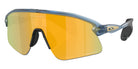 Oakley® OO9517 STUNT DEVIL OO9517 951705 39 Sunglasses - Matte Transparent Abyss / Prizm 24K Mirrored