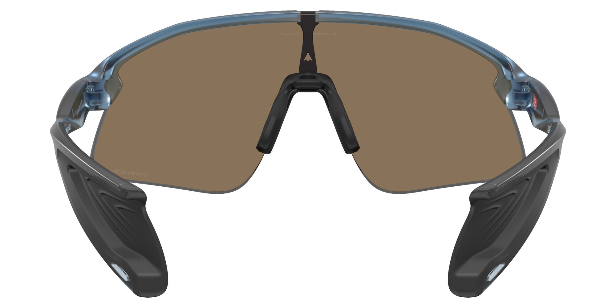 Oakley® OO9517 STUNT DEVIL OO9517 951705 39 Sunglasses - Matte Transparent Abyss / Prizm 24K Mirrored