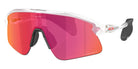 Oakley® OO9517 STUNT DEVIL OO9517 951710 39 Sunglasses - Matte Clear / Prizm Field Mirrored