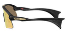 Oakley® OO9517 STUNT DEVIL OO9517 951716 39 Sunglasses - Matte Black Splatter / Prizm 24k Mirrored 951716
