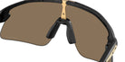 Oakley® OO9517 STUNT DEVIL OO9517 951716 39 Sunglasses - Matte Black Splatter / Prizm 24k Mirrored 951716