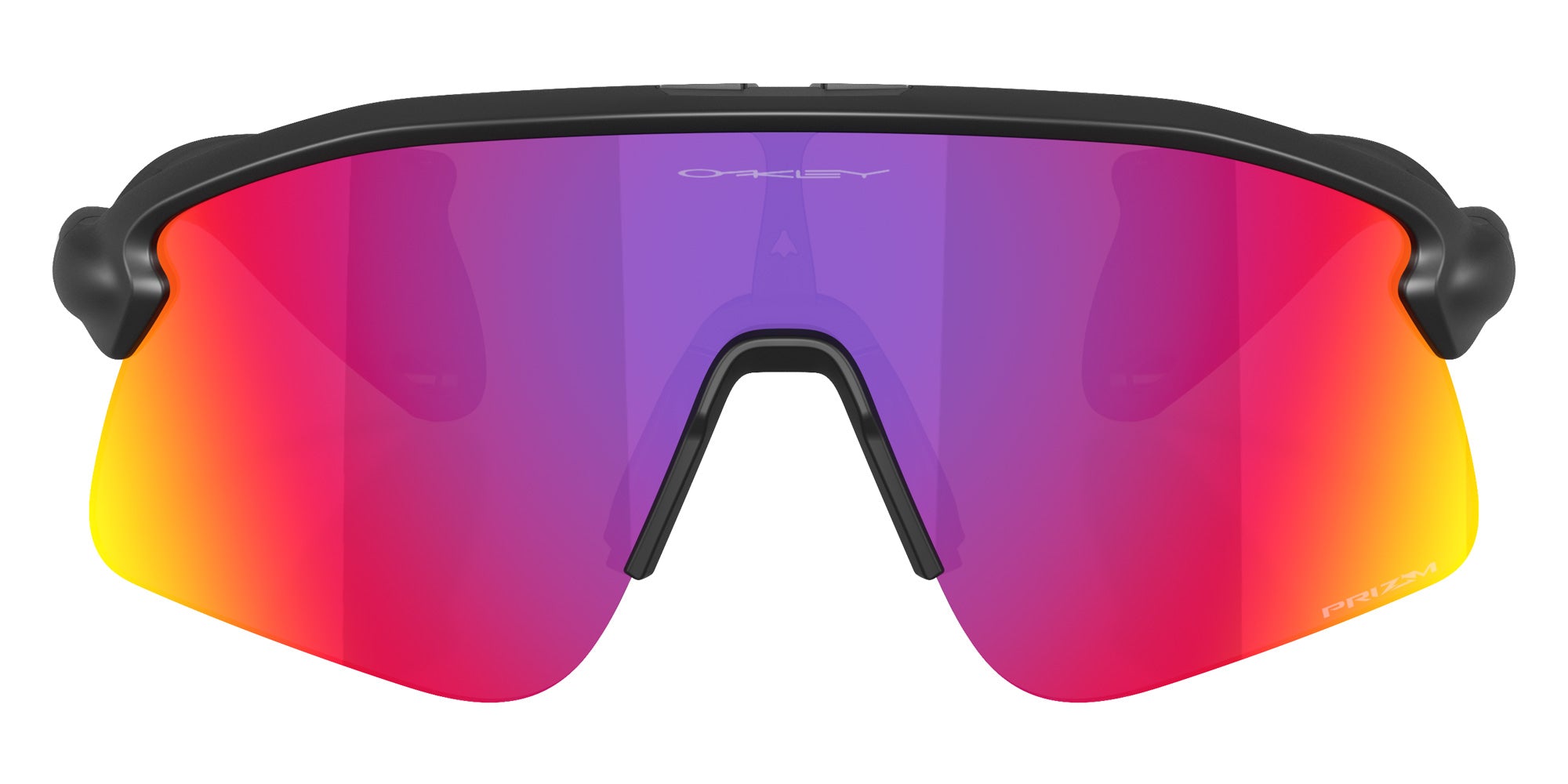 Oakley® OO9518 STUNT DEVIL S OO9518 951802 36 Sunglasses - Matte Black / Prizm Road Mirrored