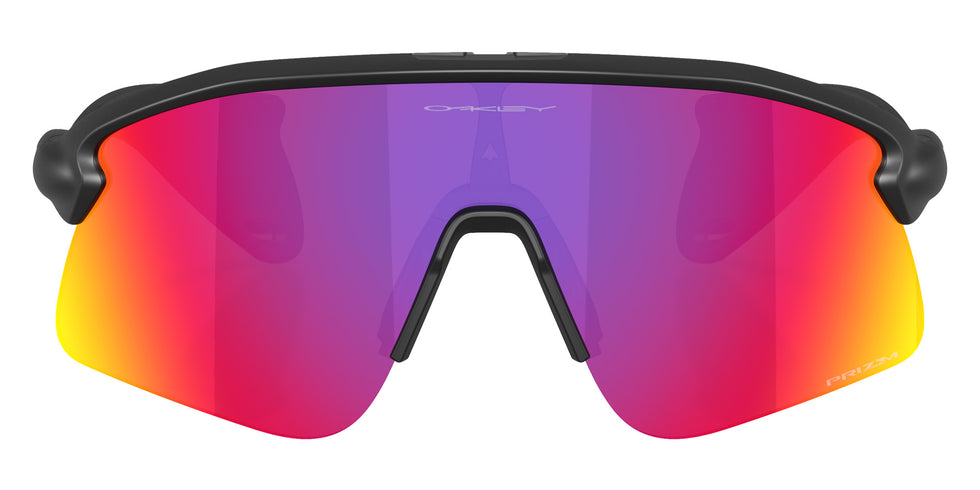 Oakley® OO9518 STUNT DEVIL S OO9518 951802 36 Sunglasses - Matte Black / Prizm Road Mirrored