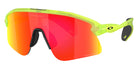 Oakley® OO9518 STUNT DEVIL S OO9518 951803 36 Sunglasses - Matte Uranium / Prizm Ruby Mirrored