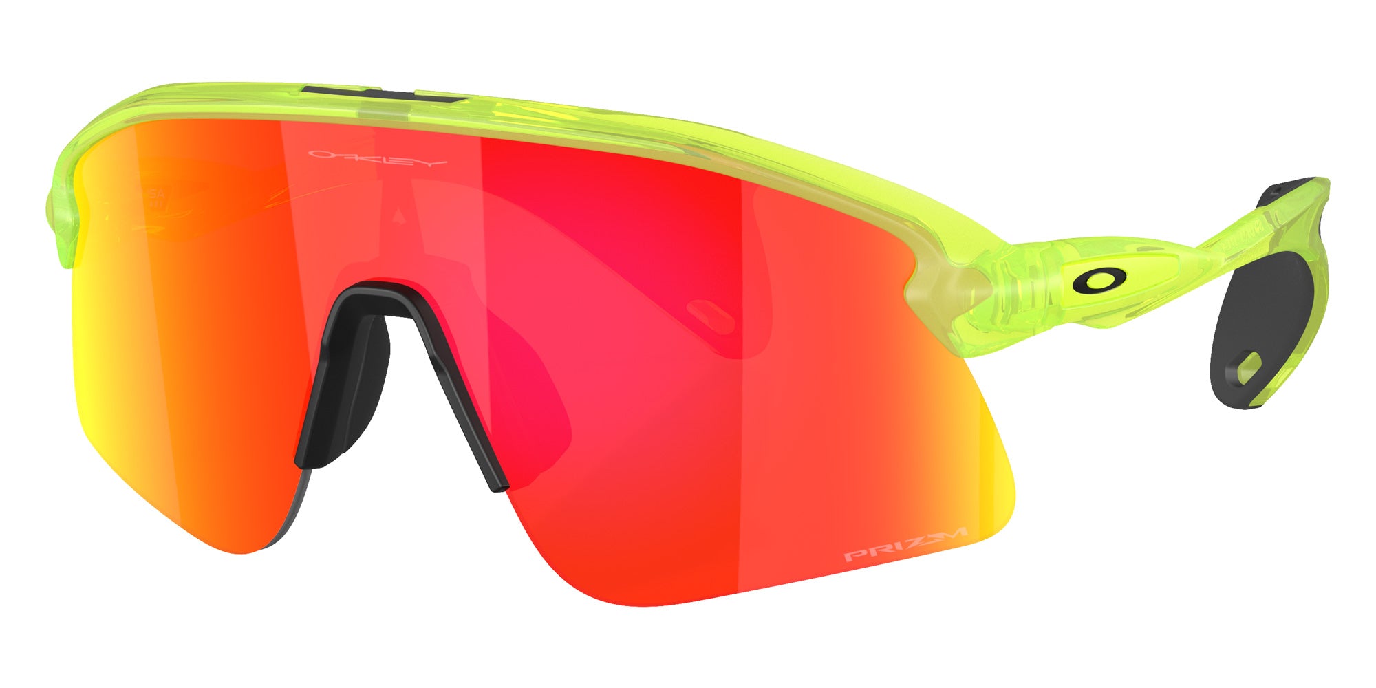 Oakley® OO9518 STUNT DEVIL S OO9518 951803 36 Sunglasses - Matte Uranium / Prizm Ruby Mirrored