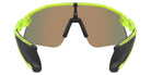Oakley® OO9518 STUNT DEVIL S OO9518 951803 36 Sunglasses - Matte Uranium / Prizm Ruby Mirrored