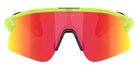 Oakley® OO9518 STUNT DEVIL S OO9518 951803 36 Sunglasses - Matte Uranium / Prizm Ruby Mirrored