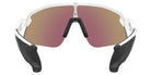 Oakley® OO9518 STUNT DEVIL S OO9518 951804 36 Sunglasses - Matte White / Prizm Sapphire Mirrored
