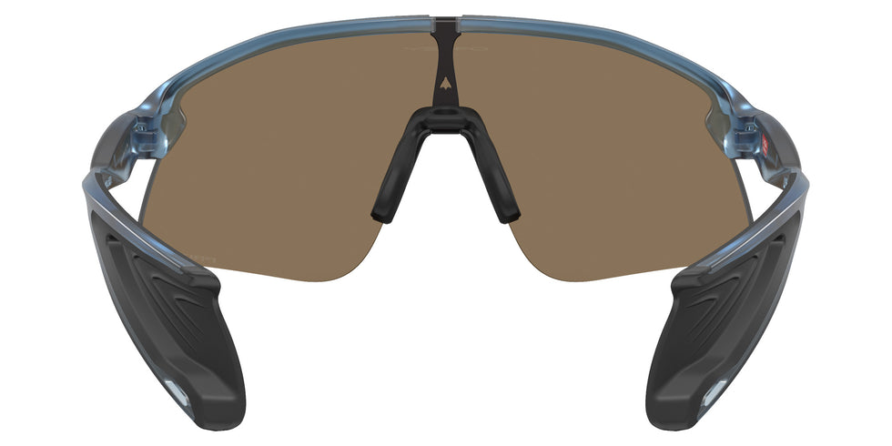 Oakley® OO9518 STUNT DEVIL S OO9518 951805 36 Sunglasses - Matte Transparent Abyss / Prizm 24K Mirrored