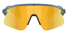 Oakley® OO9518 STUNT DEVIL S OO9518 951805 36 Sunglasses - Matte Transparent Abyss / Prizm 24K Mirrored