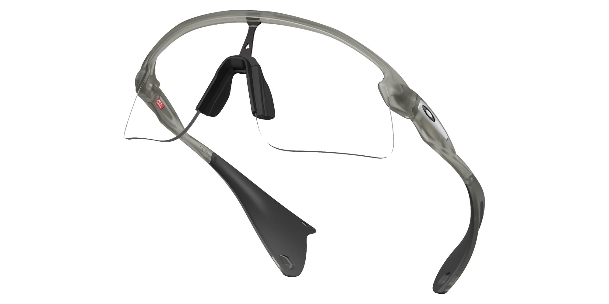 Oakley® OO9518 STUNT DEVIL S OO9518 951808 36 Sunglasses - Matte Gray Ink / Clear to Black Iridium Photochromic