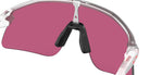 Oakley® OO9518 STUNT DEVIL S OO9518 951810 36 Sunglasses - Matte Clear / Prizm Field