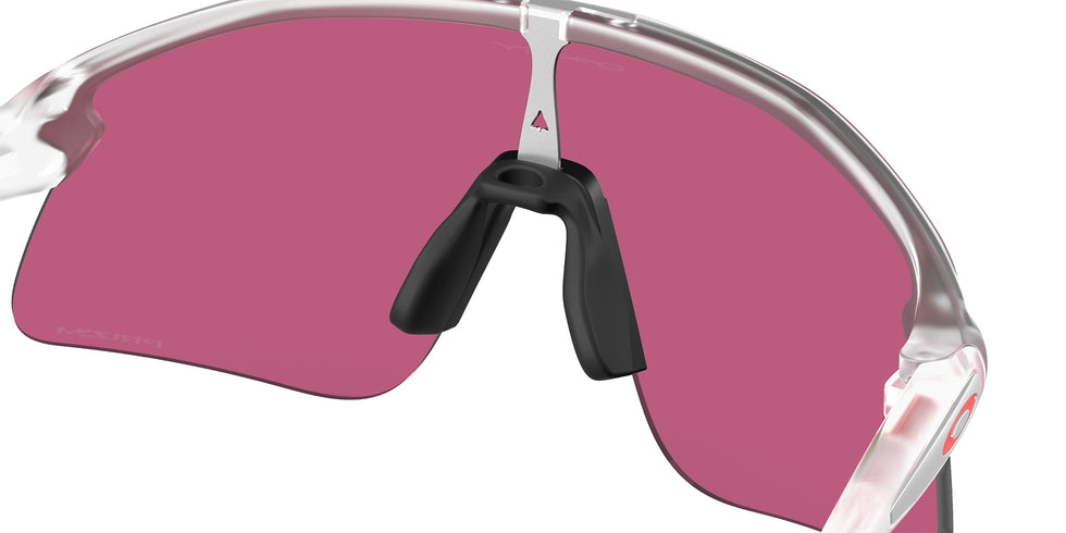 Oakley® OO9518 STUNT DEVIL S OO9518 951810 36 Sunglasses - Matte Clear / Prizm Field