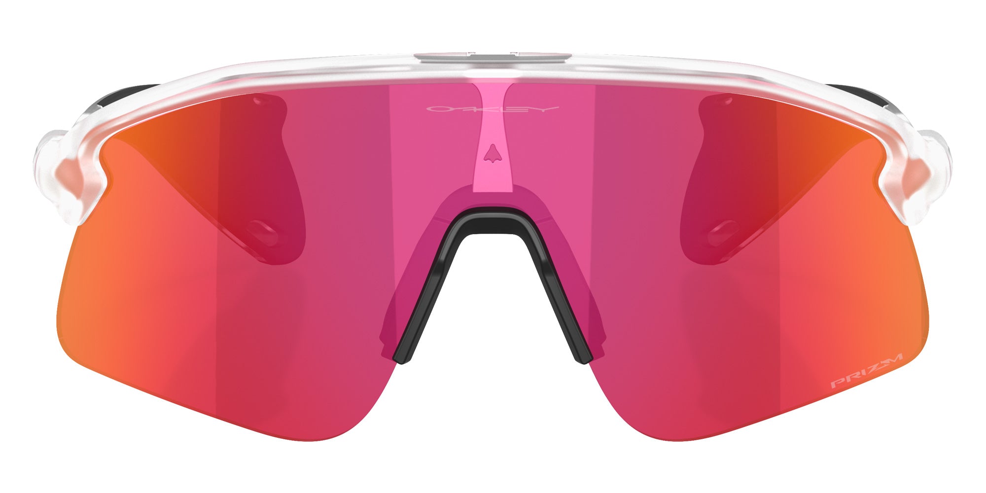 Oakley® OO9518 STUNT DEVIL S OO9518 951810 36 Sunglasses - Matte Clear / Prizm Field