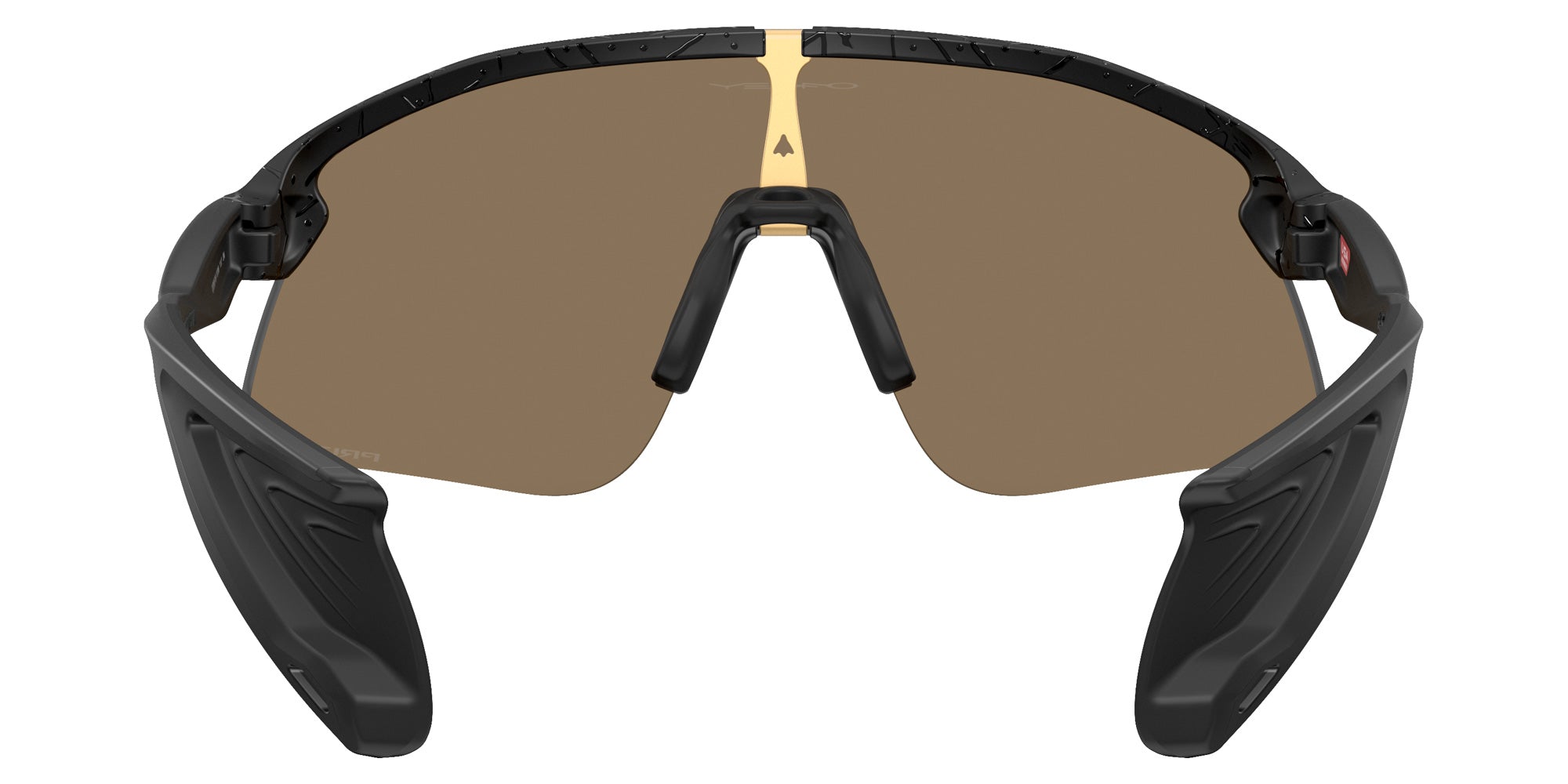 Oakley® OO9518 STUNT DEVIL S OO9518 951813 36 Sunglasses - Matte Black Splatter / Prizm 24k Mirrored 951813