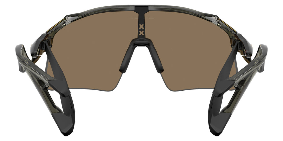 Oakley® OO9519 STUNT WING OO9519 951902 41 Sunglasses - Gray Smoke / Prizm 24K Mirrored