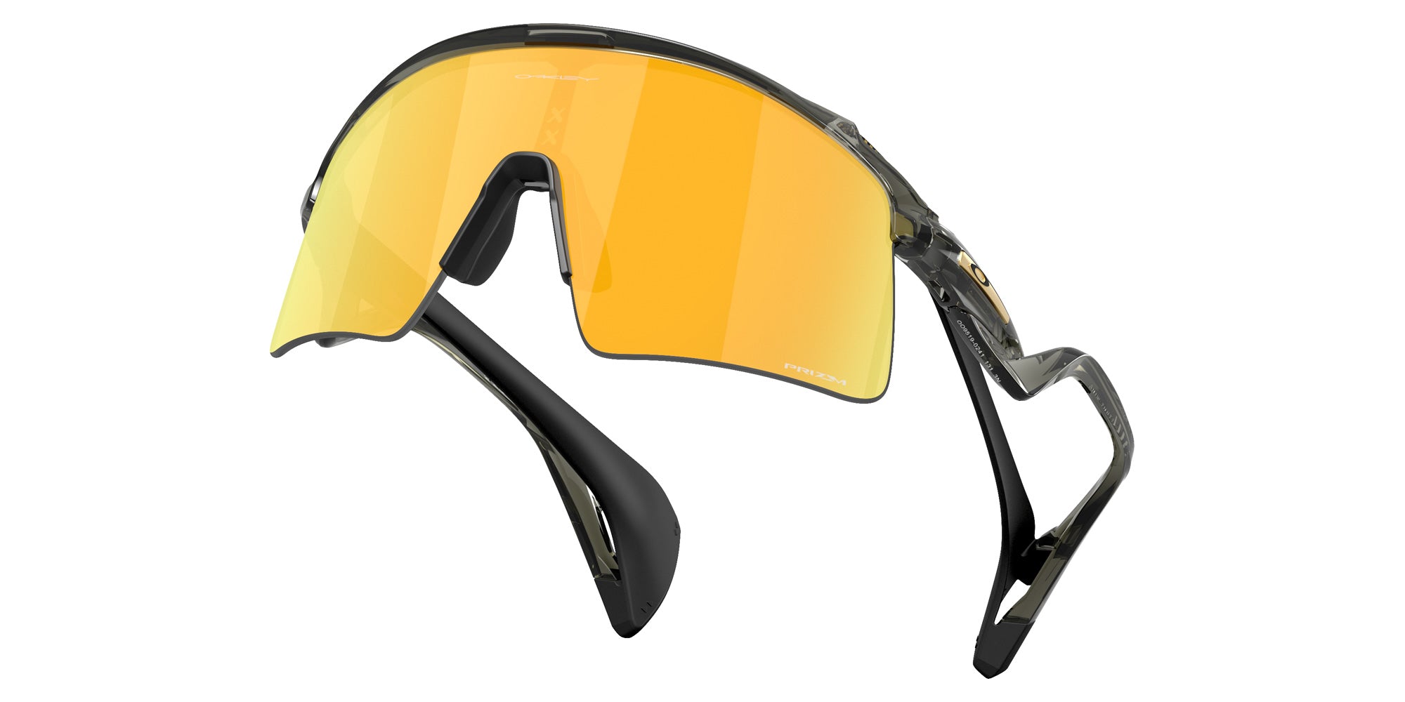 Oakley® OO9519 STUNT WING OO9519 951902 41 Sunglasses - Gray Smoke / Prizm 24K Mirrored