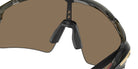Oakley® OO9519 STUNT WING OO9519 951902 41 Sunglasses - Gray Smoke / Prizm 24K Mirrored