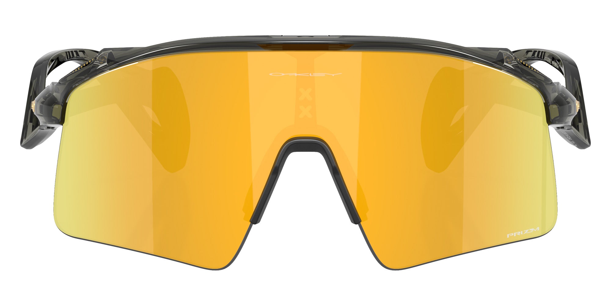 Oakley® OO9519 STUNT WING OO9519 951902 41 Sunglasses - Gray Smoke / Prizm 24K Mirrored