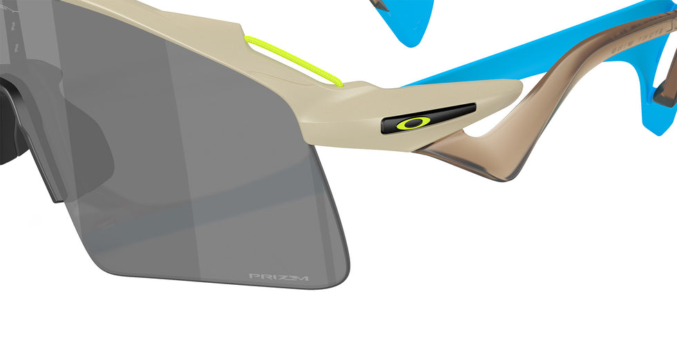 Oakley® OO9519 STUNT WING OO9519 951903 41 Sunglasses - Matte Sand / Prizm Black Mirrored