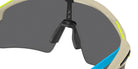 Oakley® OO9519 STUNT WING OO9519 951903 41 Sunglasses - Matte Sand / Prizm Black Mirrored