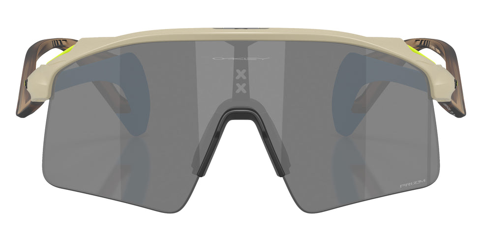 Oakley® OO9519 STUNT WING OO9519 951903 41 Sunglasses - Matte Sand / Prizm Black Mirrored