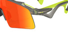 Oakley® OO9519 STUNT WING OO9519 951904 41 Sunglasses - Matte Gray Smoke / Prizm Ruby Mirrored