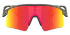 Oakley® OO9519 STUNT WING OO9519 951904 41 Sunglasses - Matte Gray Smoke / Prizm Ruby Mirrored