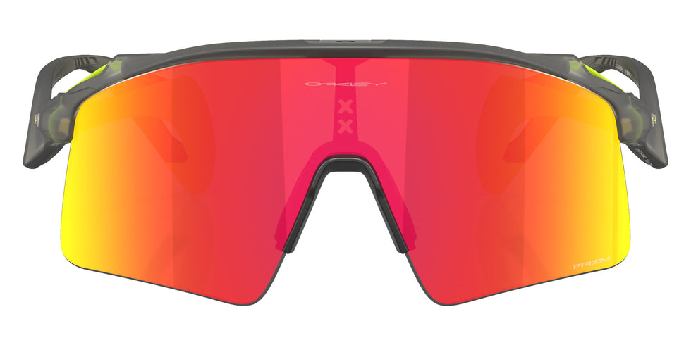 Oakley® OO9519 STUNT WING OO9519 951904 41 Sunglasses - Matte Gray Smoke / Prizm Ruby Mirrored