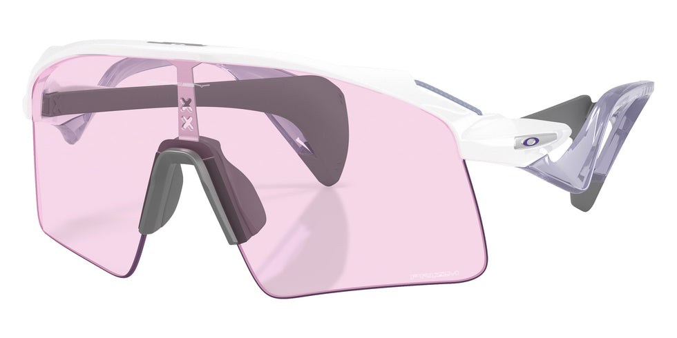Oakley® OO9519 STUNT WING OO9519 951905 41 Sunglasses - Polished White / Prizm Low Light
