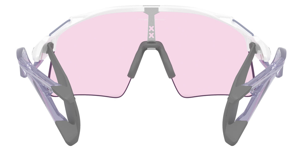 Oakley® OO9519 STUNT WING OO9519 951905 41 Sunglasses - Polished White / Prizm Low Light