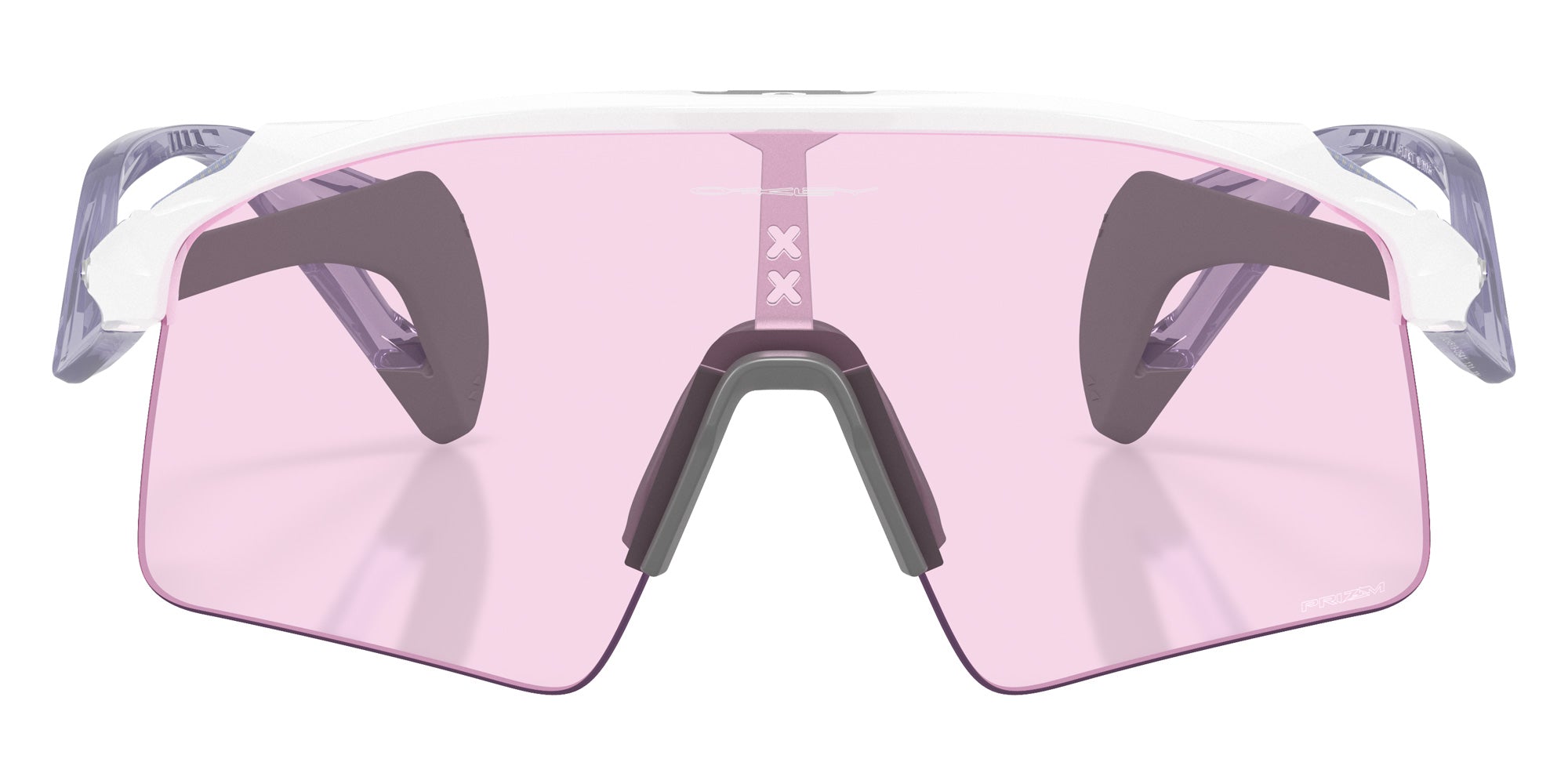 Oakley® OO9519 STUNT WING OO9519 951905 41 Sunglasses - Polished White / Prizm Low Light