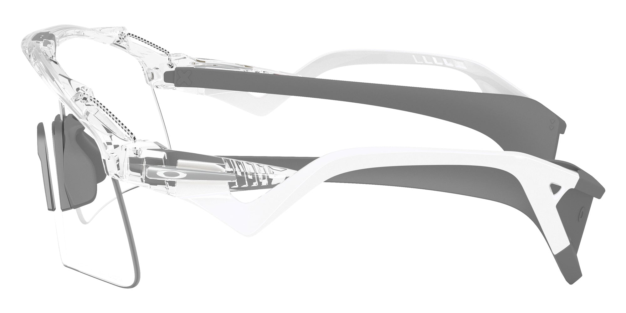 Oakley® OO9519 STUNT WING OO9519 951906 41 Sunglasses - Clear / Clear to Black Iridium Photochromic