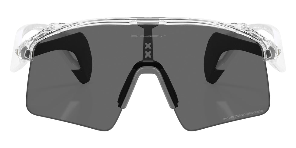 Oakley® OO9519 STUNT WING OO9519 951906 41 Sunglasses - Clear / Clear to Black Iridium Photochromic