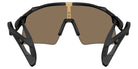 Oakley® OO9519 STUNT WING OO9519 951908 41 Sunglasses - Matte Black Splatter/Ma001 - Brown