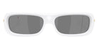 Oakley® OO9520 PERMIAN OO9520 952002 59 Sunglasses - Pearlized White / Prizm Black Mirrored
