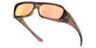 Oakley® OO9520 PERMIAN OO9520 952003 59 Sunglasses - Brown Smoke / Prizm Rose Gold Mirrored