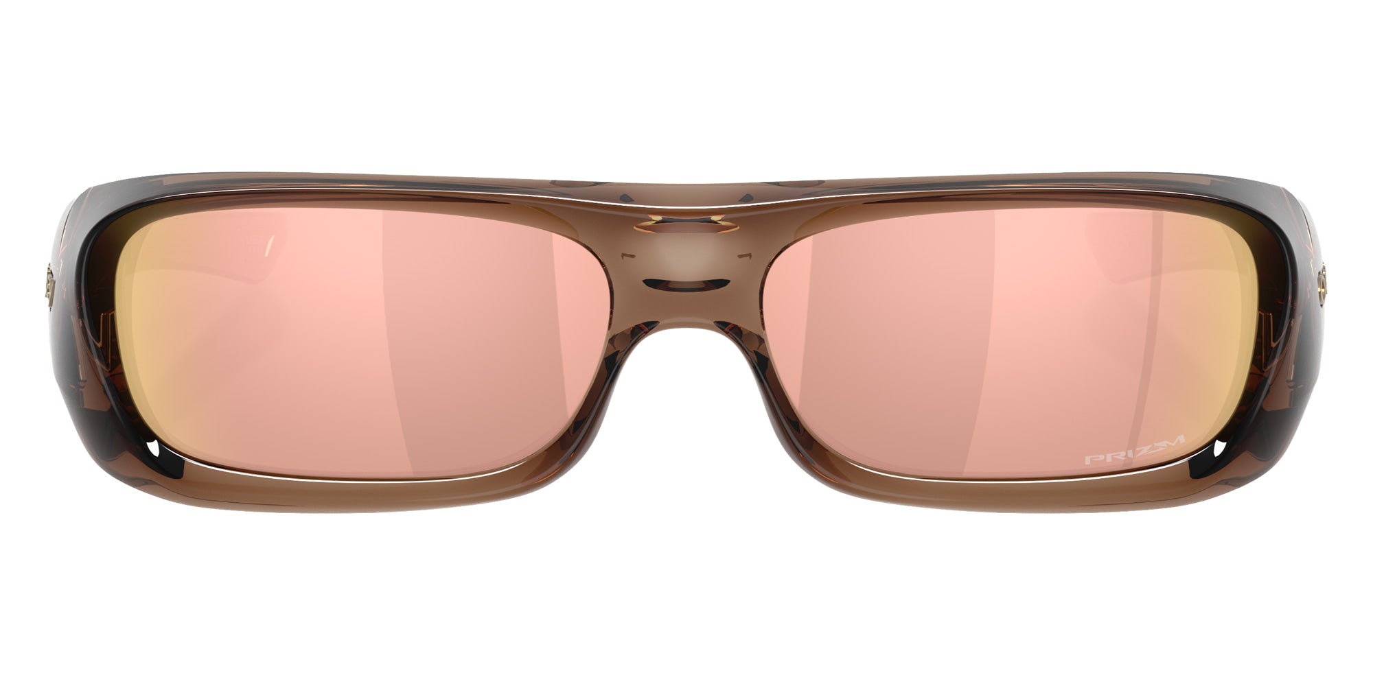 Oakley® OO9520 PERMIAN OO9520 952003 59 Sunglasses - Brown Smoke / Prizm Rose Gold Mirrored