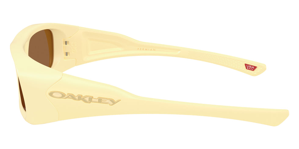 Oakley® OO9520 PERMIAN OO9520 952006 59 Sunglasses - Matte Yellow Milkshake / Prizm Bronze 952006